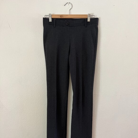 Betabrand Classic Dress Pant Yoga Pant | Straight (Charcoal) Size S - Picture 3 of 6